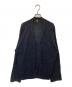 BATONER（バトナ―）の古着「NO BUTTON CARDIGAN（ノーボタンカーディガン）　BN-23SM-075」｜ネイビー