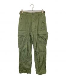 CIOTA（シオタ）の古着「スビンコットンウェザージャングルファティーグパンツ　PTLM-104M」｜オリーブ