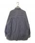 Graphpaper Broad Stripe L/S Oversized Regular Collar Shirt（ブロードストライプ オーバーサイズド レギュラーカラーシャツ）　GM231-50216B ブルー サイズ:F：15000円