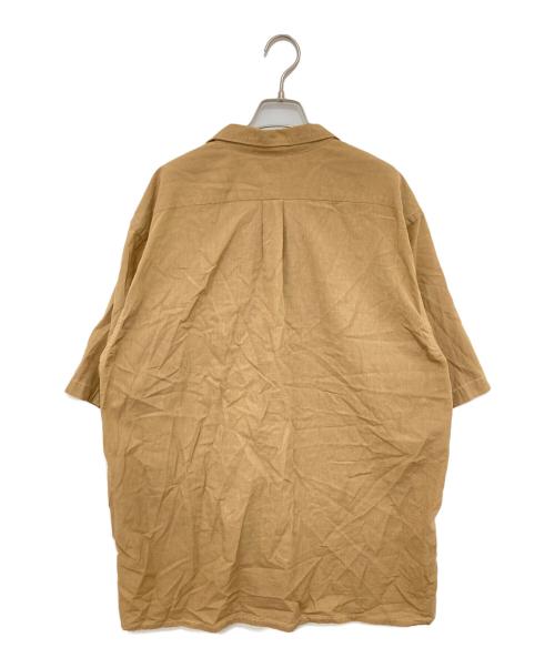 COMOLI（コモリ）COMOLI (コモリ) 20SS　ベタシャン オープンカラーシャツ　R01-02011 ブラウン サイズ:3の古着・服飾アイテム