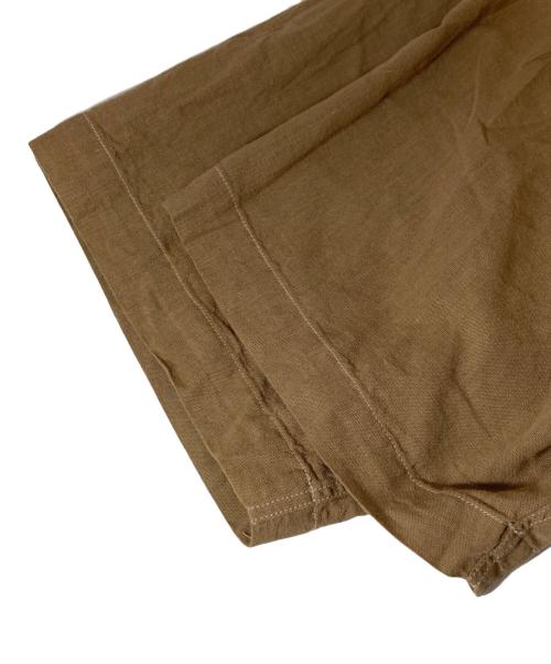 COMOLI（コモリ）COMOLI (コモリ) 20SS　ベタシャン オープンカラーシャツ　R01-02011 ブラウン サイズ:3の古着・服飾アイテム