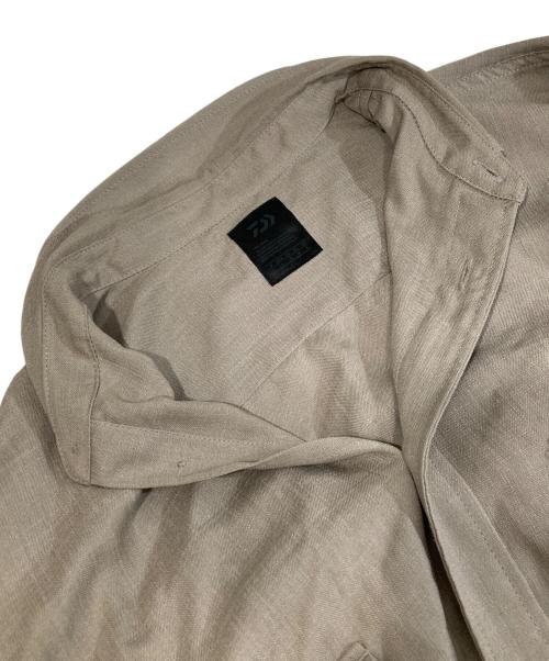 DAIWA PIER39（ダイワ ピア39）DAIWA PIER39 (ダイワ ピア39) Tech Bombay Safari Shirts（テックボンベイサファリシャツ）BE-80022 ベージュ サイズ:Lの古着・服飾アイテム