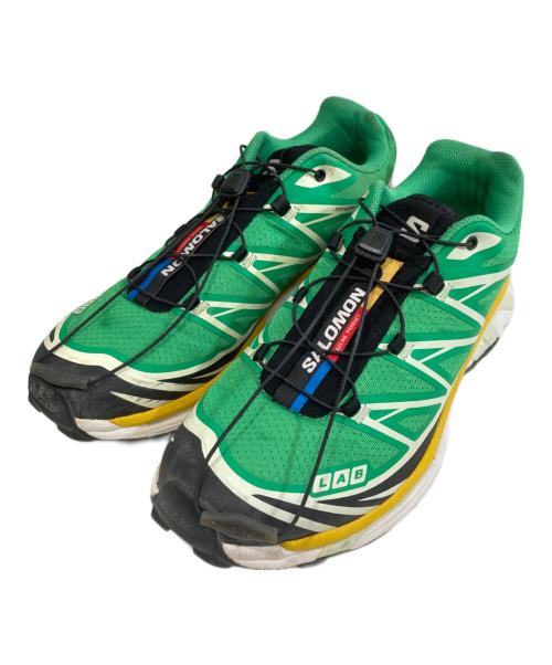SALOMON（サロモン）SALOMON (サロモン) XT-6　ローカットスニーカー　475831 グリーン サイズ:26.5㎝の古着・服飾アイテム