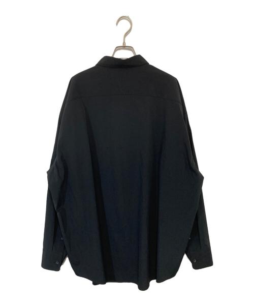 Graphpaper（グラフペーパー）Graphpaper (グラフペーパー) is-ness (イズネス) 別注 Ventilation Long Sleeve Shirt ブラック サイズ:ONE SIZEの古着・服飾アイテム