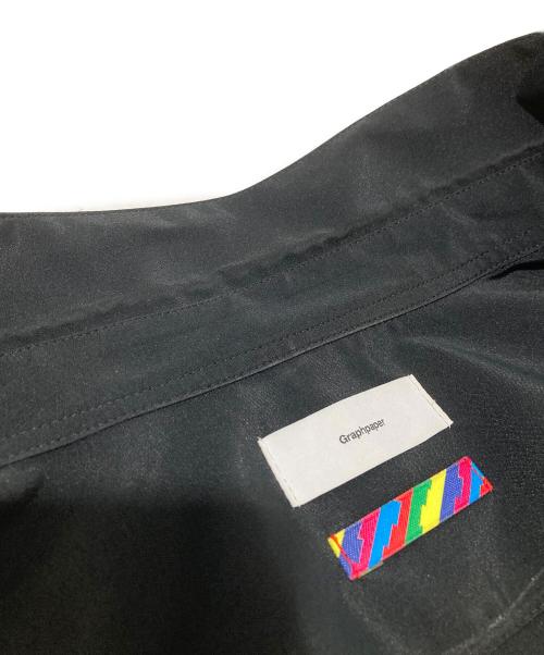 Graphpaper（グラフペーパー）Graphpaper (グラフペーパー) is-ness (イズネス) 別注 Ventilation Long Sleeve Shirt ブラック サイズ:ONE SIZEの古着・服飾アイテム