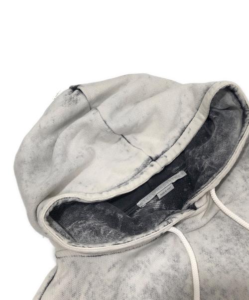 STELLA McCARTNEY（ステラマッカートニー）STELLA McCARTNEY (ステラマッカートニー) クロップド アシッドウォッシュ フーディ グレー サイズ:34の古着・服飾アイテム