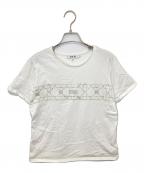 baby Diorベビーディオール）の古着「ベビー Tシャツ コットンジャージー 3SBM13TEEH」｜ホワイト