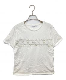 baby Dior（ベビーディオール）の古着「ベビー Tシャツ コットンジャージー 3SBM13TEEH」｜ホワイト