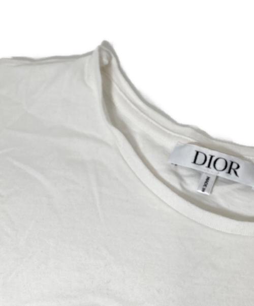 baby Dior（ベビーディオール）baby Dior (ベビーディオール) ベビー Tシャツ コットンジャージー 3SBM13TEEH ホワイト サイズ:13の古着・服飾アイテム