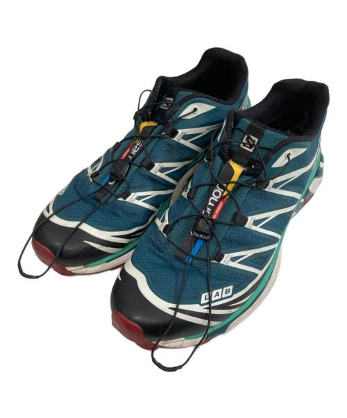 SALOMON（サロモン）SALOMON (サロモン) XT-6 Tpu Deep Teal Biking Red グリーン サイズ:26.5cmの古着・服飾アイテム
