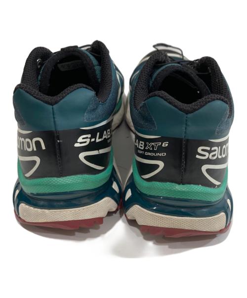 SALOMON（サロモン）SALOMON (サロモン) XT-6 Tpu Deep Teal Biking Red グリーン サイズ:26.5cmの古着・服飾アイテム