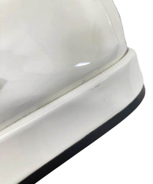 CELINE（セリーヌ）CELINE (セリーヌ) CLARA WEDGE MARY-JANE フラットシューズ クララウェッジマリージェーン　360794582C.01BC ホワイト サイズ:39の古着・服飾アイテム