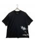 Y-3（ワイスリー）の古着「フラワーグラフィック Tシャツ」｜ブラック