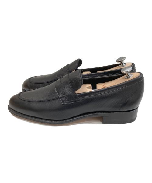 MEERMIN（メルミン）MEERMIN (メルミン) シングルローファー ブラック サイズ:7 1/2Eの古着・服飾アイテム