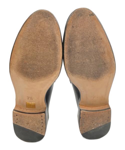 MEERMIN（メルミン）MEERMIN (メルミン) シングルローファー ブラック サイズ:7 1/2Eの古着・服飾アイテム