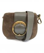 POLO RALPH LAURENポロ・ラルフローレン）の古着「Lennox/レノックスショルダーバッグ　0200011669」｜グリーン