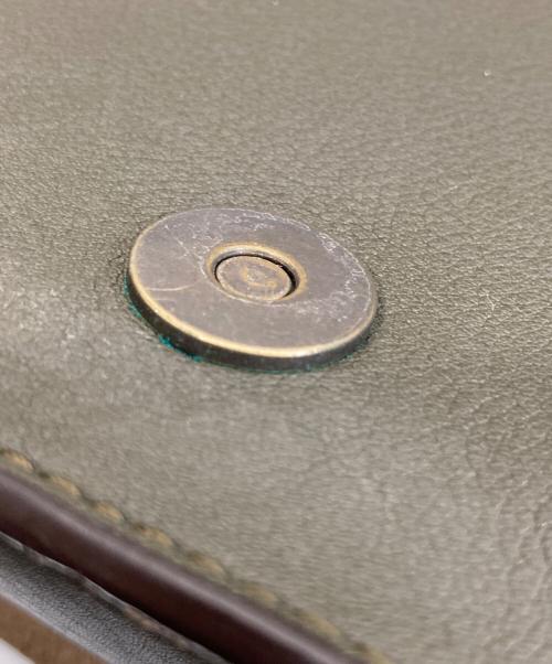 POLO RALPH LAUREN（ポロ・ラルフローレン）POLO RALPH LAUREN (ポロ・ラルフローレン) Lennox/レノックスショルダーバッグ　0200011669 グリーンの古着・服飾アイテム