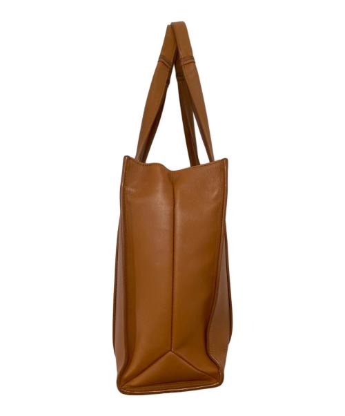 Chloe（クロエ）Chloe (クロエ) WOODYレザートートバッグ ブラウンの古着・服飾アイテム
