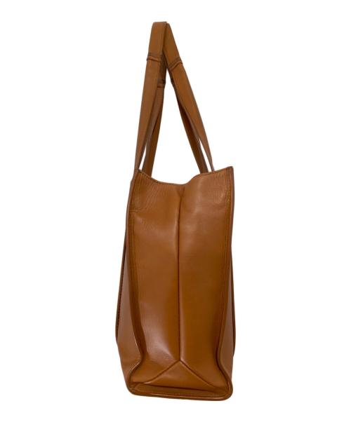Chloe（クロエ）Chloe (クロエ) WOODYレザートートバッグ ブラウンの古着・服飾アイテム