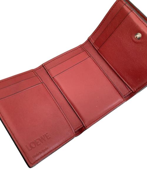 LOEWE（ロエベ）LOEWE (ロエベ) トライフォールドウォレット ブラウンの古着・服飾アイテム