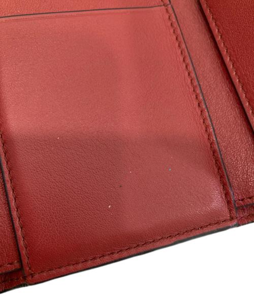 LOEWE（ロエベ）LOEWE (ロエベ) トライフォールドウォレット ブラウンの古着・服飾アイテム