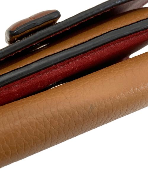 LOEWE（ロエベ）LOEWE (ロエベ) トライフォールドウォレット ブラウンの古着・服飾アイテム