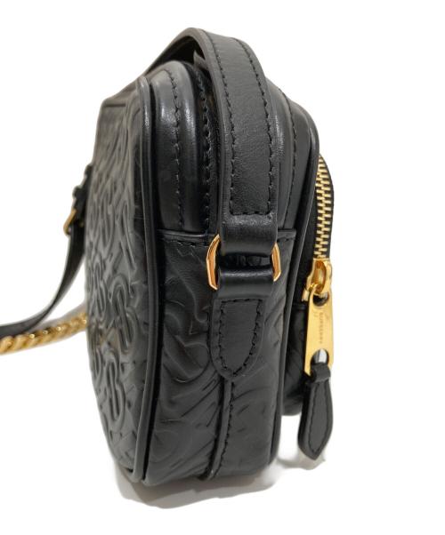 BURBERRY（バーバリー）BURBERRY (バーバリー) TB モノグラム カメラバッグ / チェーンショルダーバッグ ブラックの古着・服飾アイテム