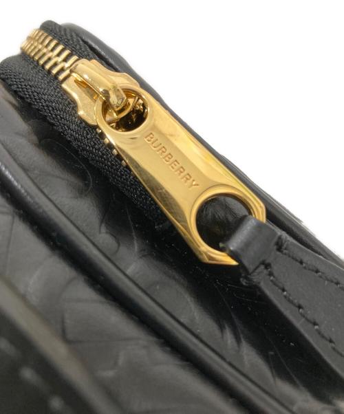 BURBERRY（バーバリー）BURBERRY (バーバリー) TB モノグラム カメラバッグ / チェーンショルダーバッグ ブラックの古着・服飾アイテム