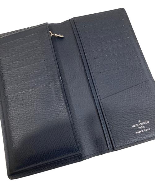 LOUIS VUITTON（ルイ ヴィトン）LOUIS VUITTON (ルイ ヴィトン) タイガ ポルトフォイユ・ブラザ ネイビーの古着・服飾アイテム