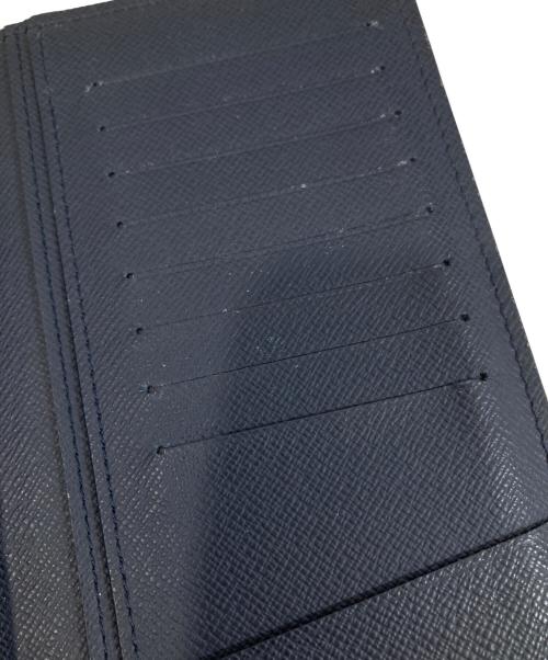LOUIS VUITTON（ルイ ヴィトン）LOUIS VUITTON (ルイ ヴィトン) タイガ ポルトフォイユ・ブラザ ネイビーの古着・服飾アイテム