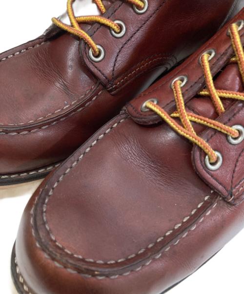 RED WING（レッドウィング）RED WING (レッドウィング) IRISH SETTER 6' MOC-TOE ブラウン サイズ:10Dの古着・服飾アイテム