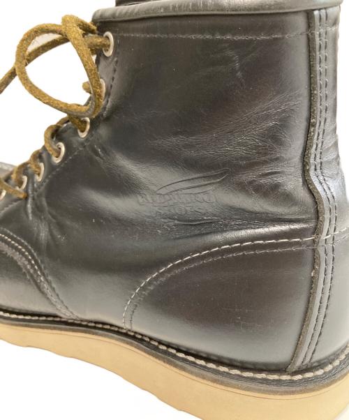 RED WING（レッドウィング）RED WING (レッドウィング) IRISH SETTER MOC TOE BOOTS　8130 ブラック サイズ:27.5の古着・服飾アイテム