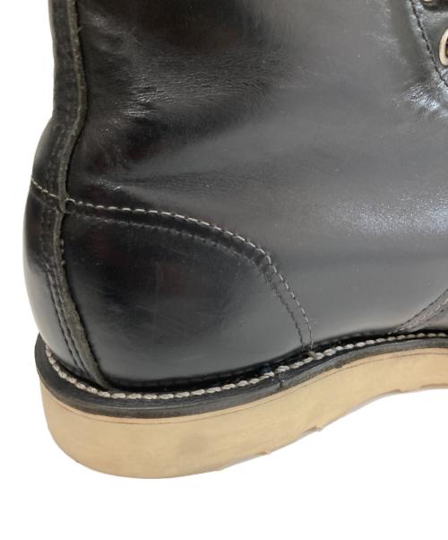 RED WING（レッドウィング）RED WING (レッドウィング) IRISH SETTER MOC TOE BOOTS　8130 ブラック サイズ:27.5の古着・服飾アイテム