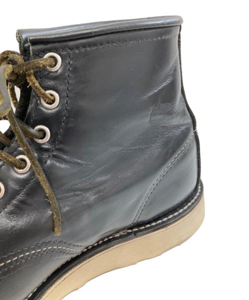RED WING（レッドウィング）RED WING (レッドウィング) IRISH SETTER MOC TOE BOOTS　8130 ブラック サイズ:27.5の古着・服飾アイテム