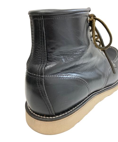 RED WING（レッドウィング）RED WING (レッドウィング) IRISH SETTER MOC TOE BOOTS　8130 ブラック サイズ:27.5の古着・服飾アイテム