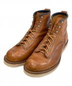RED WINGレッドウィング）の古着「6inch Lineman Boots シックスインチラインマンブーツ」｜ブラウン