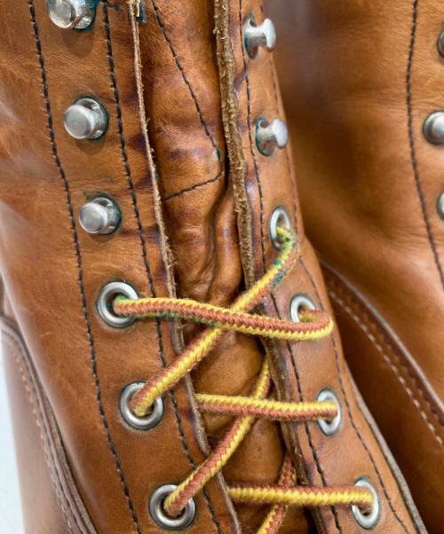 RED WING（レッドウィング）RED WING (レッドウィング) 6inch Lineman Boots シックスインチラインマンブーツ ブラウン サイズ:10Dの古着・服飾アイテム