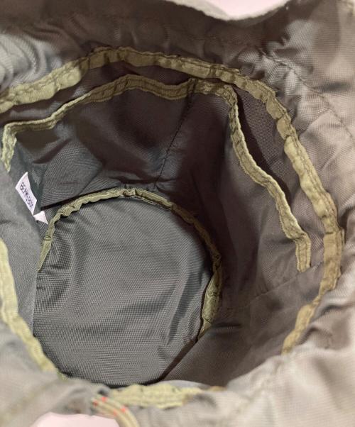 BRIEFING（ブリーフィング）BRIEFING (ブリーフィング) BEAMS BOY (ビームスボーイ) 別注ヘルメットバッグ カーキの古着・服飾アイテム