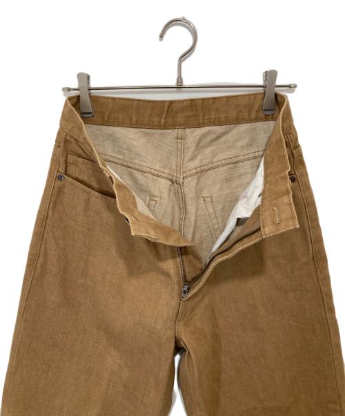 UNIVERSAL PRODUCTS.（ユニバーサルプロダクツ）UNIVERSAL PRODUCTS. (ユニバーサルプロダクツ) 5P Buggie Denim Pants０ 	243-60510 ブラウン サイズ:1の古着・服飾アイテム