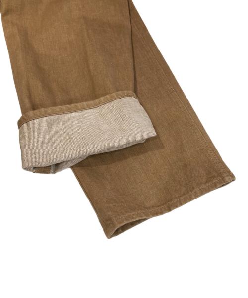 UNIVERSAL PRODUCTS.（ユニバーサルプロダクツ）UNIVERSAL PRODUCTS. (ユニバーサルプロダクツ) 5P Buggie Denim Pants０ 	243-60510 ブラウン サイズ:1の古着・服飾アイテム
