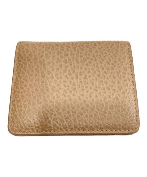 Maison Margiela（メゾンマルジェラ）Maison Margiela (メゾンマルジェラ) 4ステッチ 二つ折り ウォレット　S56UI0140 ベージュの古着・服飾アイテム