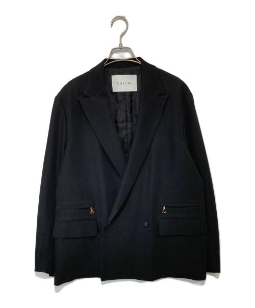 CULLNI（クルニ）CULLNI (クルニ) ダブルジャケット 21-AW-032 ブラック サイズ:2の古着・服飾アイテム