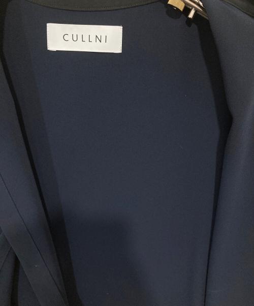 CULLNI（クルニ）CULLNI (クルニ) STUDIOUS (ステュディオス) 別注 EX.BAND COLLAR CLERIC バンドカラークレリック ネイビー サイズ:1の古着・服飾アイテム