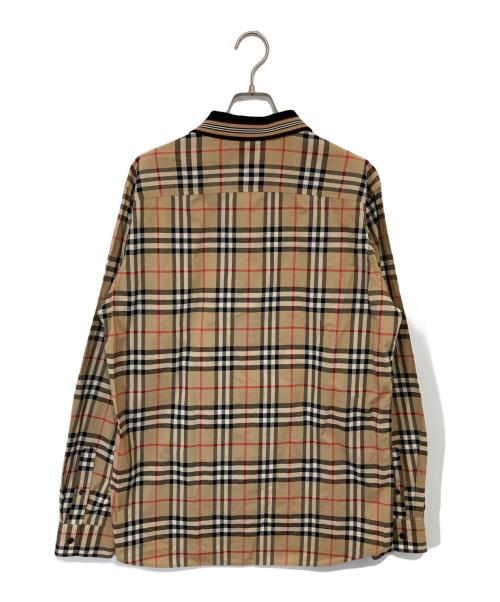 BURBERRY LONDON（バーバリーロンドン）BURBERRY LONDON (バーバリーロンドン) ノバチェック L/S シャツ　8010214 ベージュ サイズ:Lの古着・服飾アイテム