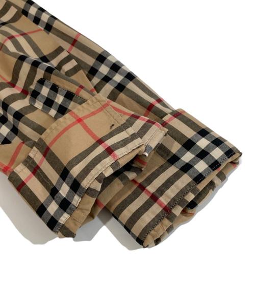 BURBERRY LONDON（バーバリーロンドン）BURBERRY LONDON (バーバリーロンドン) ノバチェック L/S シャツ　8010214 ベージュ サイズ:Lの古着・服飾アイテム