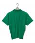 HOMME PLISSE ISSEY MIYAKE (オム プリッセ イッセイ ミヤケ) プリーツオープンカラーシャツ グリーン サイズ:2：30000円