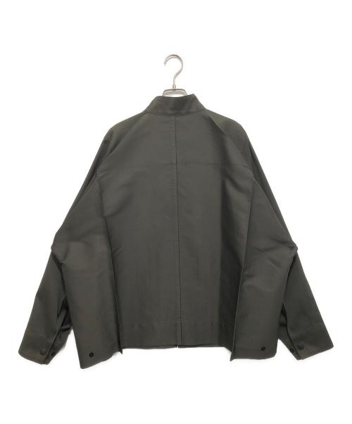 ISSEY MIYAKE IM MEN（イッセイミヤケ アイム メン）ISSEY MIYAKE IM MEN (イッセイミヤケ アイム メン) DOUBLE WEAVE FLAT リバーシブルブルゾン　ダブルウェーブフラット　LA13FC185 カーキ サイズ:3の古着・服飾アイテム