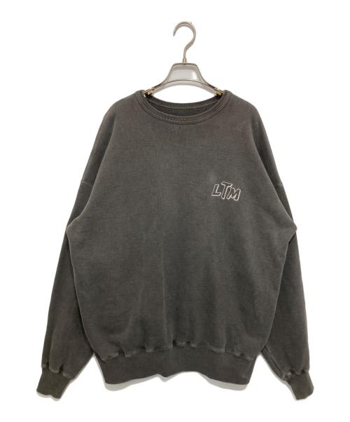 LASTMAN（ラストマン）LASTMAN (ラストマン) EMBROIDERED CREW NECK LTM（エンブロイダード クルーネック スウェット）　252LM-CT13 グレー サイズ:Lの古着・服飾アイテム
