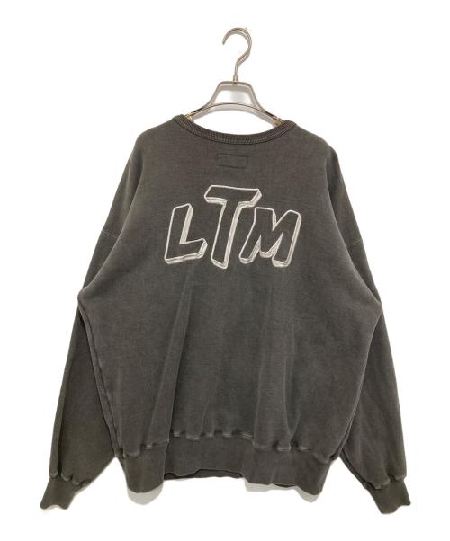 LASTMAN（ラストマン）LASTMAN (ラストマン) EMBROIDERED CREW NECK LTM（エンブロイダード クルーネック スウェット）　252LM-CT13 グレー サイズ:Lの古着・服飾アイテム