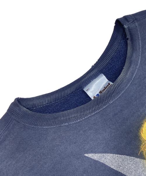 SAINT MICHAEL（セントマイケル）SAINT MICHAEL (セントマイケル) DISNEY (ディズニー) DSN CRW NK SWT/TINKER BELL　26SS	SM-MK8-0000-C80 ネイビー サイズ:Lの古着・服飾アイテム